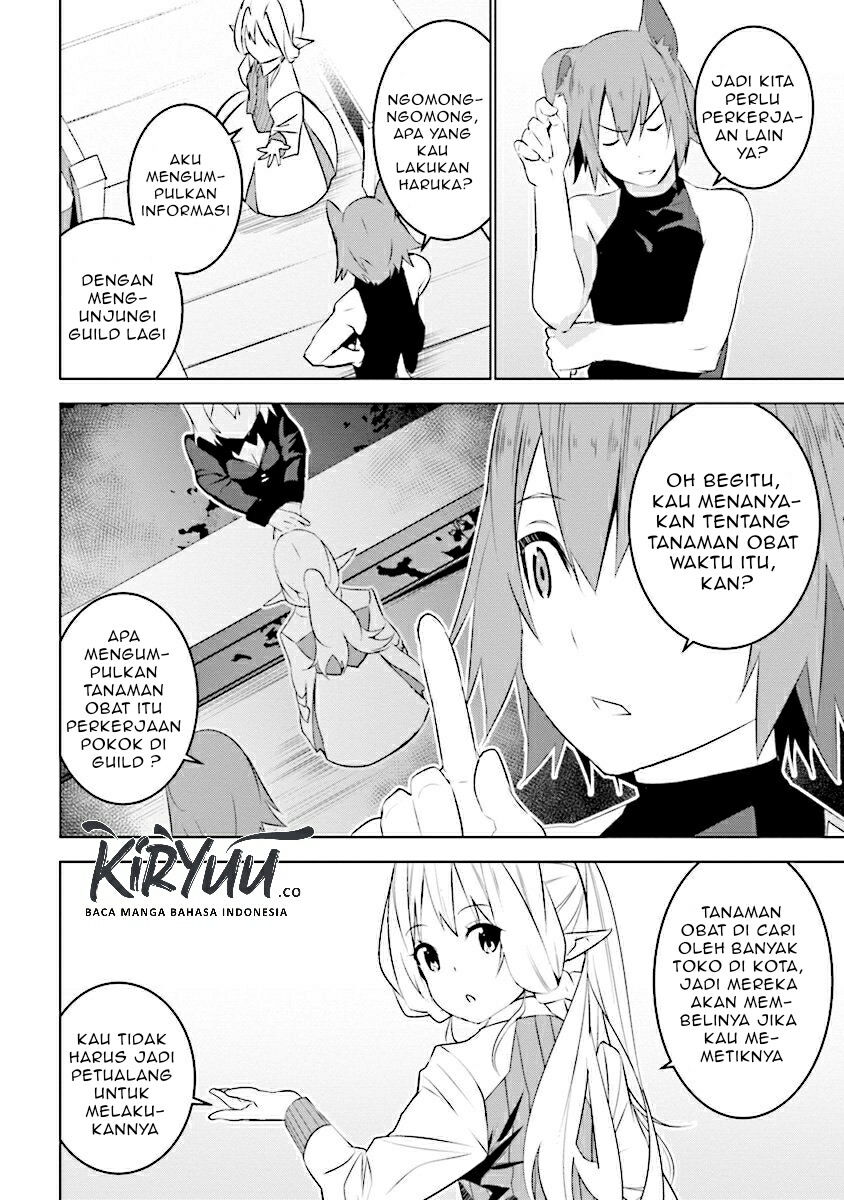 Isekai Teni Jirai Tsuki Chapter 04.2 Bahasa Indonesia